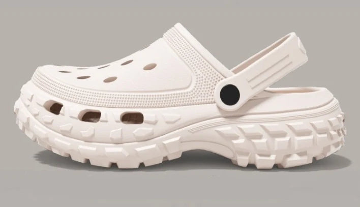 Summer Non-Slip Beach Sandals for Men Comfortable Soft Sole Platform Slippers