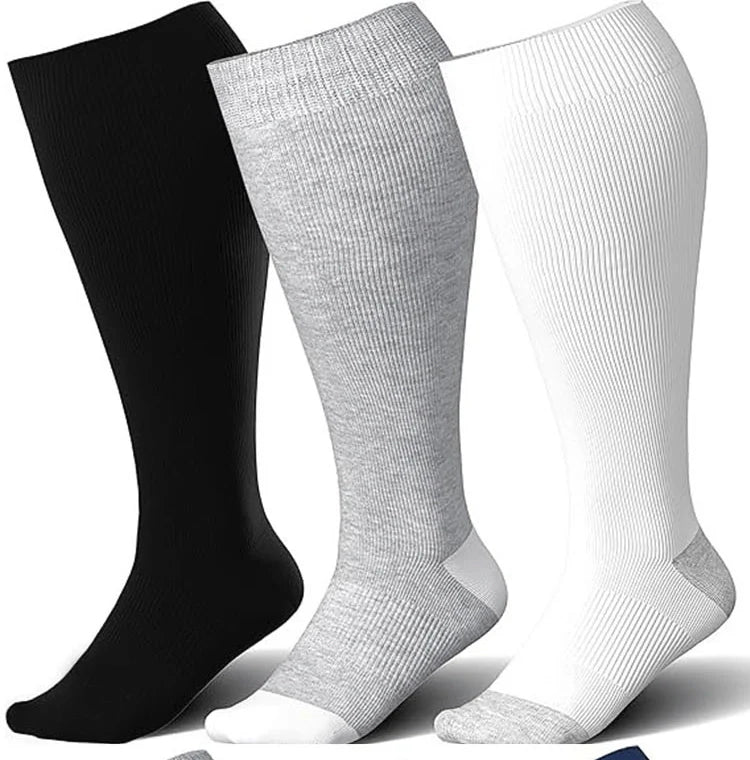 ROYALUCK New Arrival Plus Size Compression Socks Wide Calf For Women & Men