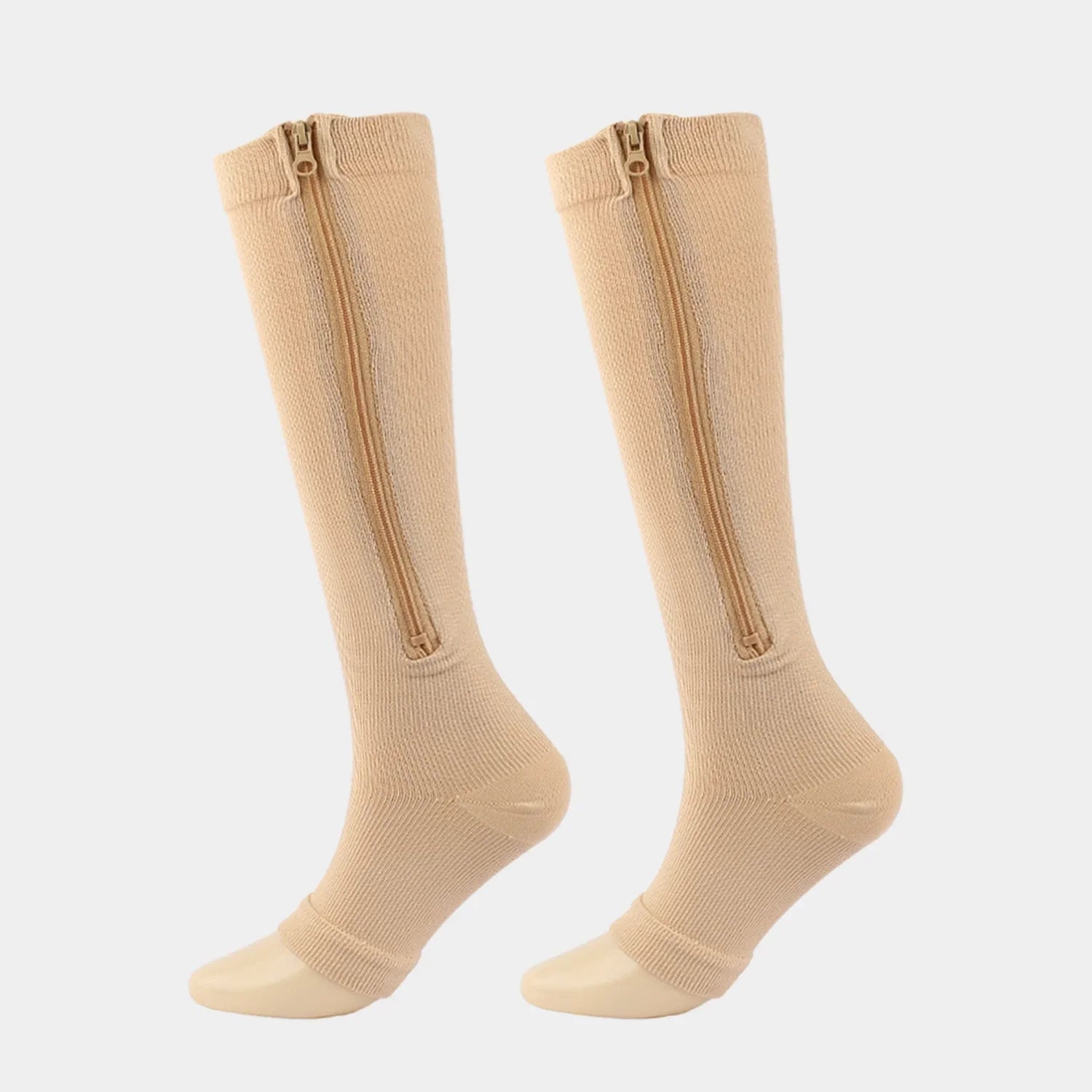 ROYALUCK Copper Zipper Compression Socks Medical Compression Socks For Women&Men
