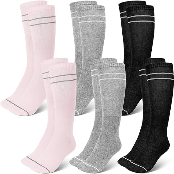 ROYALUCK Compression Socks for Women Pregnancy, Support for Recovery(6 Pairs)