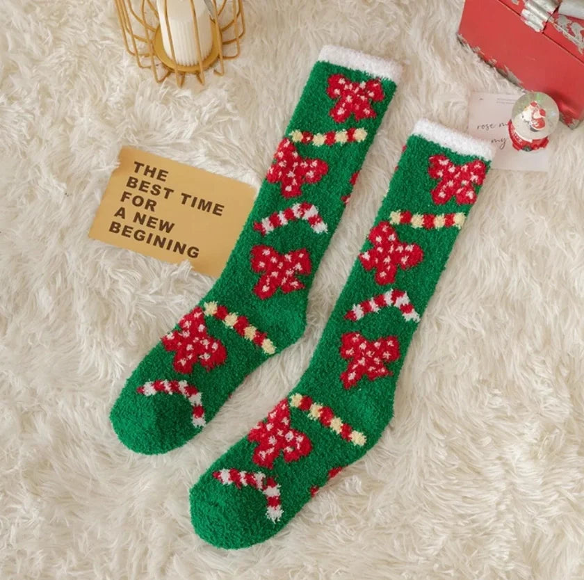 ROYALUCK Winter Christmas Socks Fuzzy Socks Cozy Warm Socks