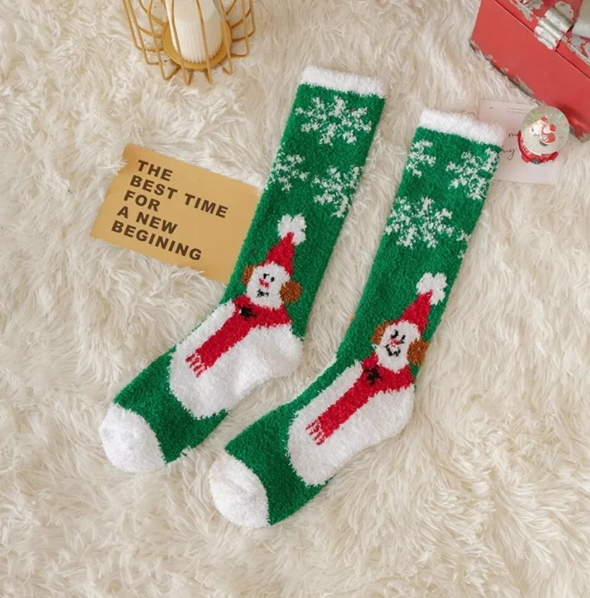 ROYALUCK Winter Christmas Socks Fuzzy Socks Cozy Warm Socks