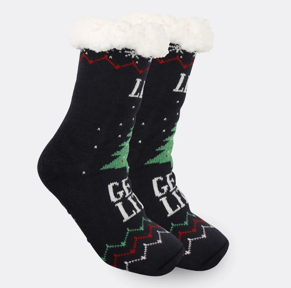 ROYALUCK Christmas Cute Warm Socks Thicken Winter Slipper Socks