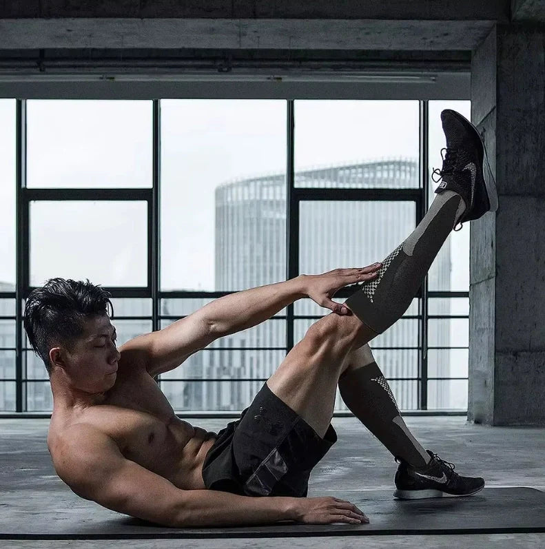 ROYALUCK 3 Pairs Plus Size Compression Socks Extra Large Knee High Support for Circulation Support