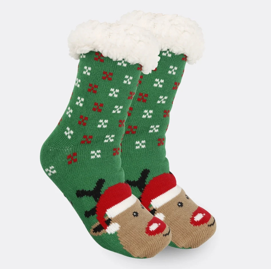 ROYALUCK Christmas Cute Warm Socks Thicken Winter Slipper Socks