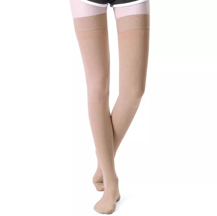 ROYALUCK Thigh High Compression Stockings 15-21mmHg Gradient Support Compression Hosiery