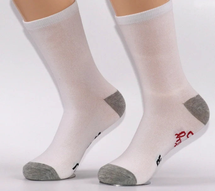ROYALUCK IF YOU CAN READ THIS/ THIS NURSE TEACHER IS OFF DUTY Unisex Winter Mid-tube Cotton Socks