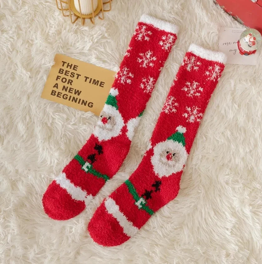 ROYALUCK Winter Christmas Socks Fuzzy Socks Cozy Warm Socks