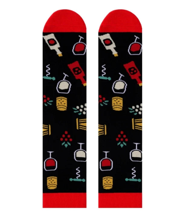 ROYALUCK Funny Christmas Gift IF YOU CAN READ THIS Bring Me Some Pizza Cotton Crew Socks