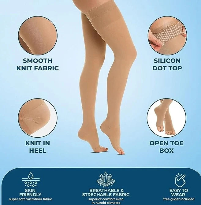 ROYALUCK Compression Socks Varicose Veins Socks For Men and Women 23-32mmHg