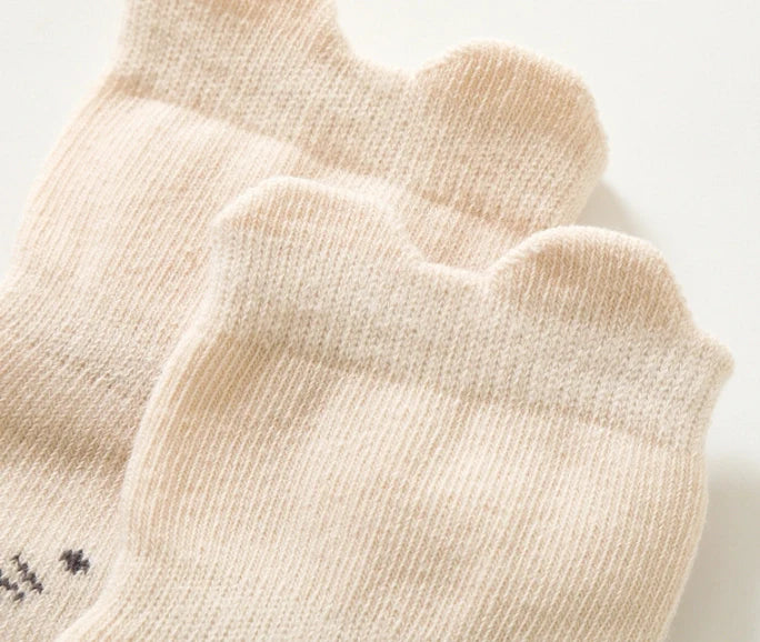 ROYALUCK 5 Pairs Cute Baby Non-slip Floor Socks With Grips Anti-Slip Crew For Infants Toddlers