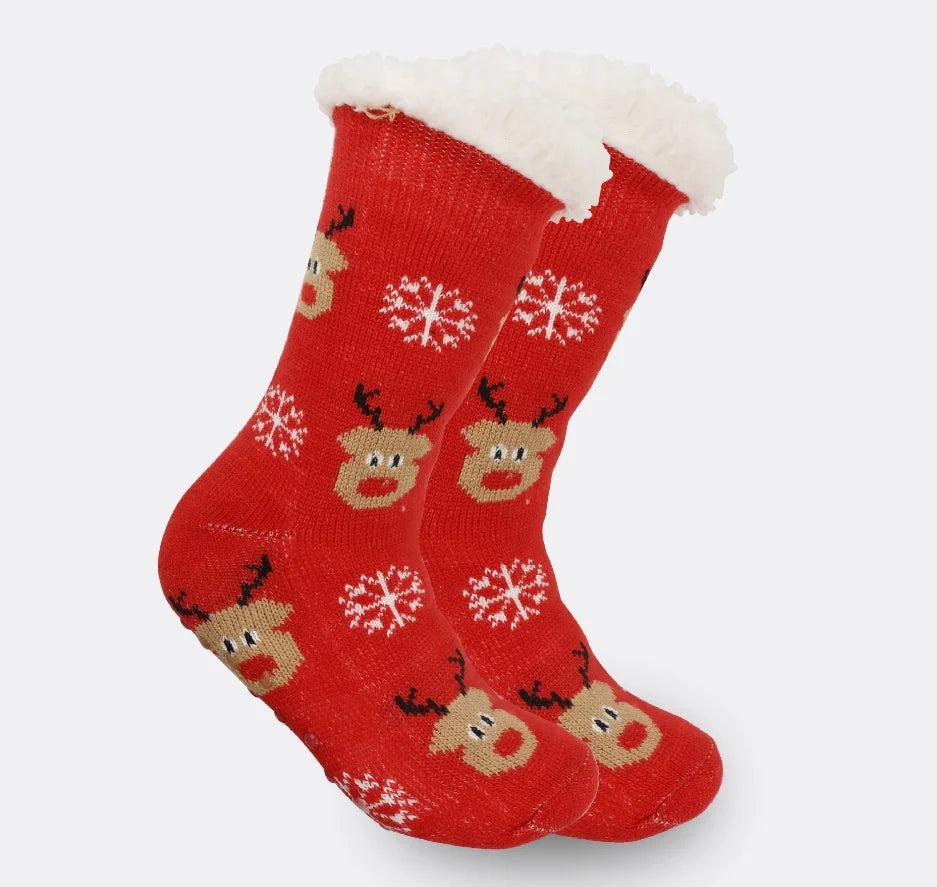 ROYALUCK Christmas Cute Warm Socks Thicken Winter Slipper Socks