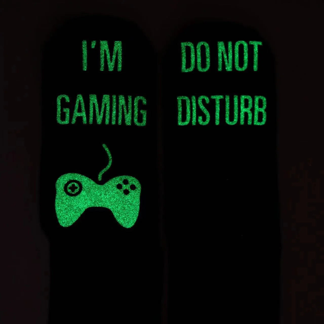 Do Not Disturb I'm Gaming Socks Novelty Cotton Funny Socks Gifts For Men Women