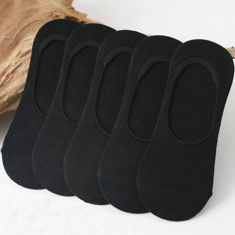ROYALUCK 5 Pairs New Arrival Men  Low Cut Boat Sock No Show Socks