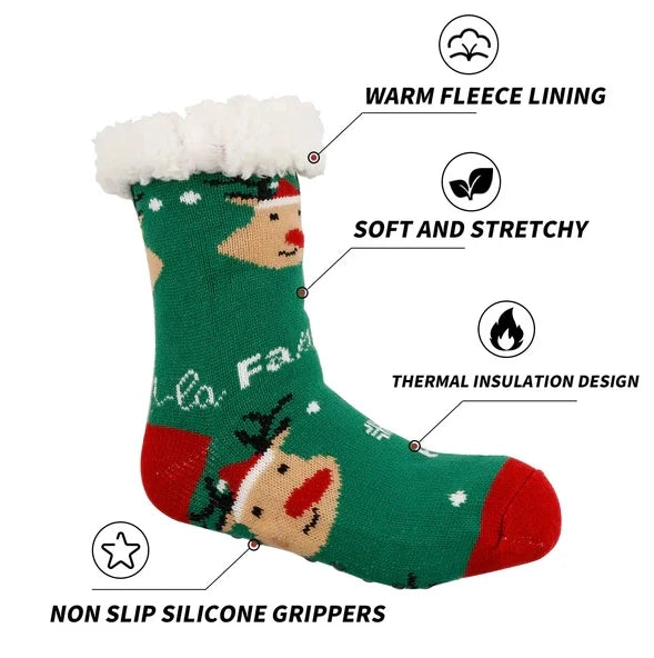 ROYALUCK Christmas Cute Warm Socks Thicken Winter Slipper Socks
