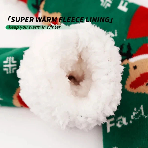 ROYALUCK Christmas Cute Warm Socks Thicken Winter Slipper Socks