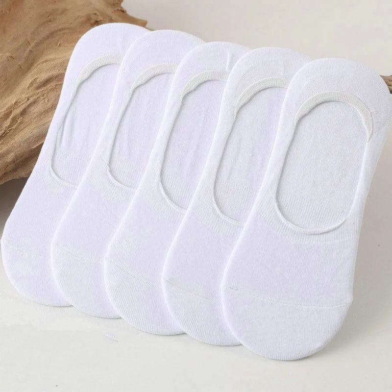 ROYALUCK 5 Pairs New Arrival Men  Low Cut Boat Sock No Show Socks