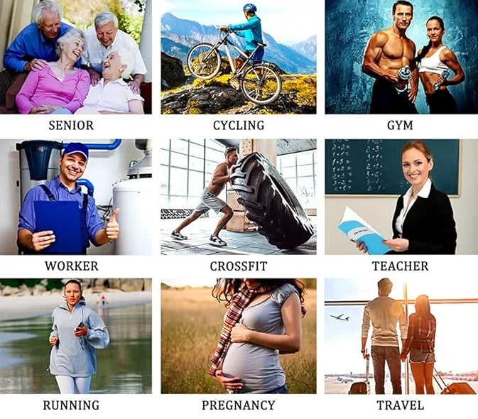 ROYALUCK Compression Socks for Women & Men Circulation 23-32mmHg