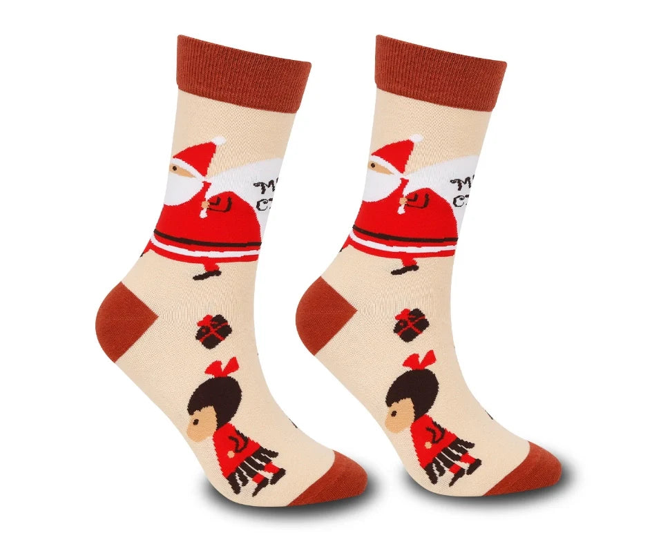 ROYALUCK Christmas Socks Funny Cotton Socks Long Socks Winter Thermal Sock