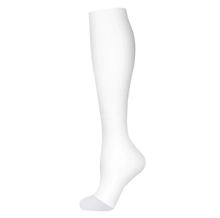 ROYALUCK Open Toe Compression Socks Outdoor Sports Calf Nurse Hiking Cycling Running Socks