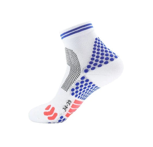 ROYALUCK Towel Bottom Compression Cycling Socks Badminton Socks