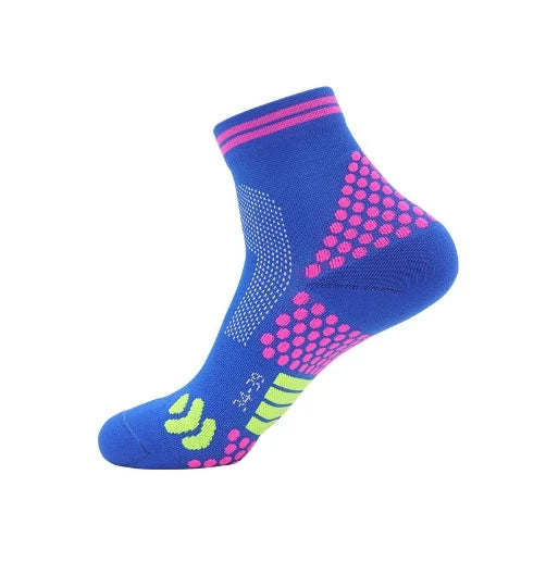 ROYALUCK Towel Bottom Compression Cycling Socks Badminton Socks