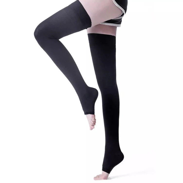ROYALUCK Thigh High Compression Stockings 15-21mmHg Gradient Support Compression Hosiery