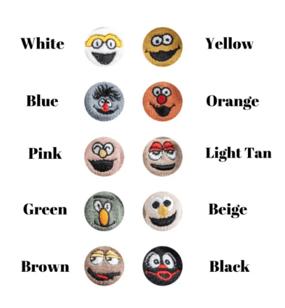 Super Soft Embroidered Happy Socks