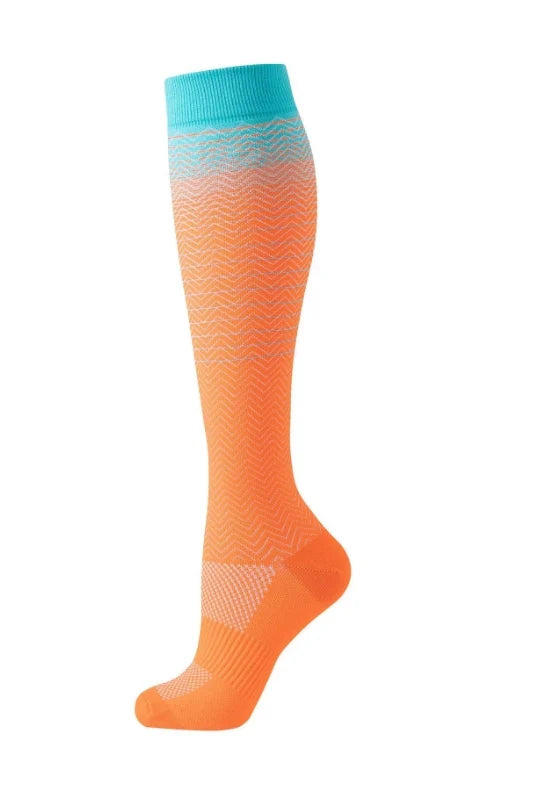 ROYALUCK 6 Pairs Sports Cycling Running Socks Unisex Compression Socks