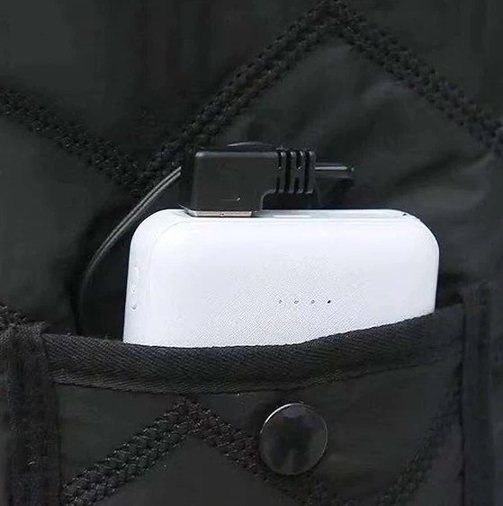 USB Electric Heating Vest With 7-Zone Heating & Dual-Control Heated Jacket