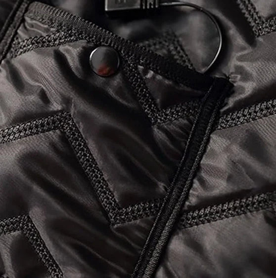 USB Electric Heating Vest With 7-Zone Heating & Dual-Control Heated Jacket