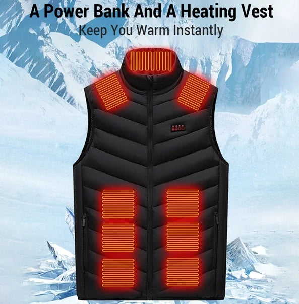 Heated Vest 26 Areas Smart Heated Winter Vest for Men & Women